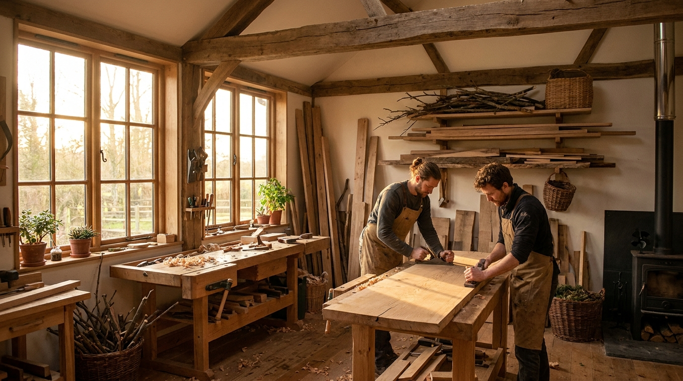 Waldwerk Zimmerei – Stil Natürlich/Warm